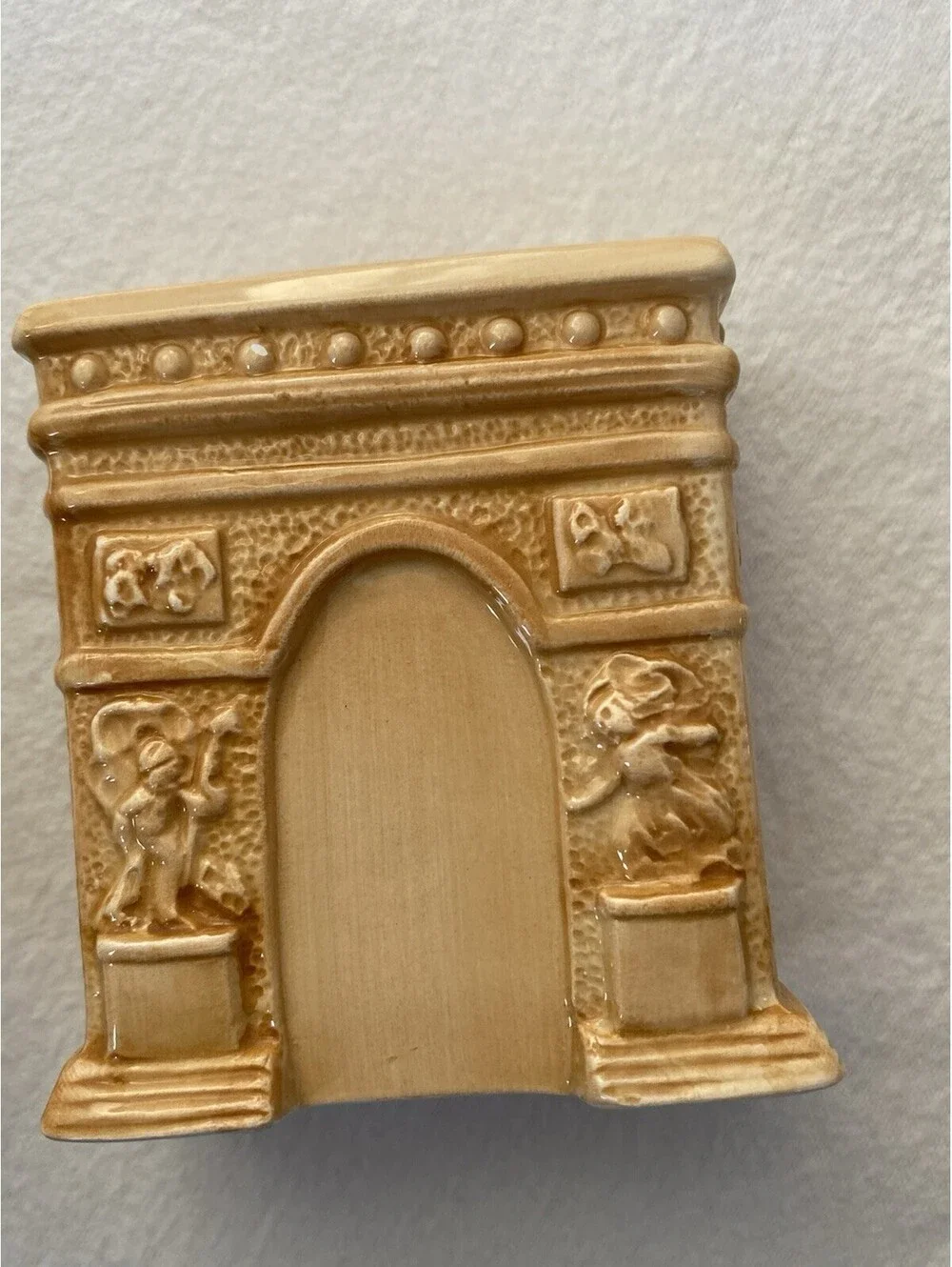 Paris Eiffel Tower and Arc De Triomphe Metal Salt and Pepper Shakers